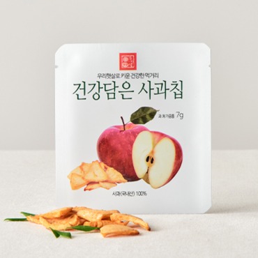 [국산] 건강담은 사과칩 낱봉